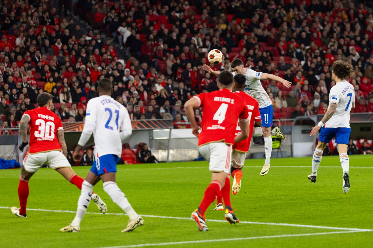 Benfica vs Glasgow Rangers (03:00 – 08/03) | Xem lại trận đấu