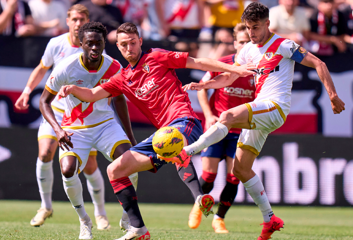 Rayo Vallecano vs Osasuna (21:15 – 20/04) | Xem lại trận đấu