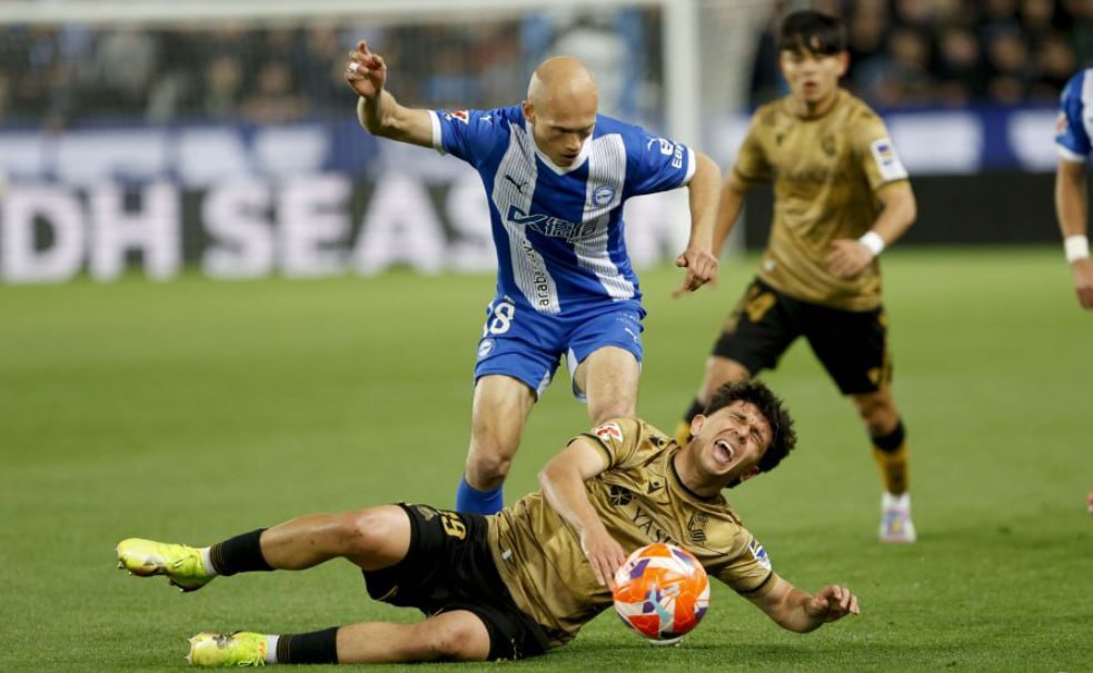 Alavés vs Real Sociedad (02:30 – 24/04) | Xem lại trận đấu