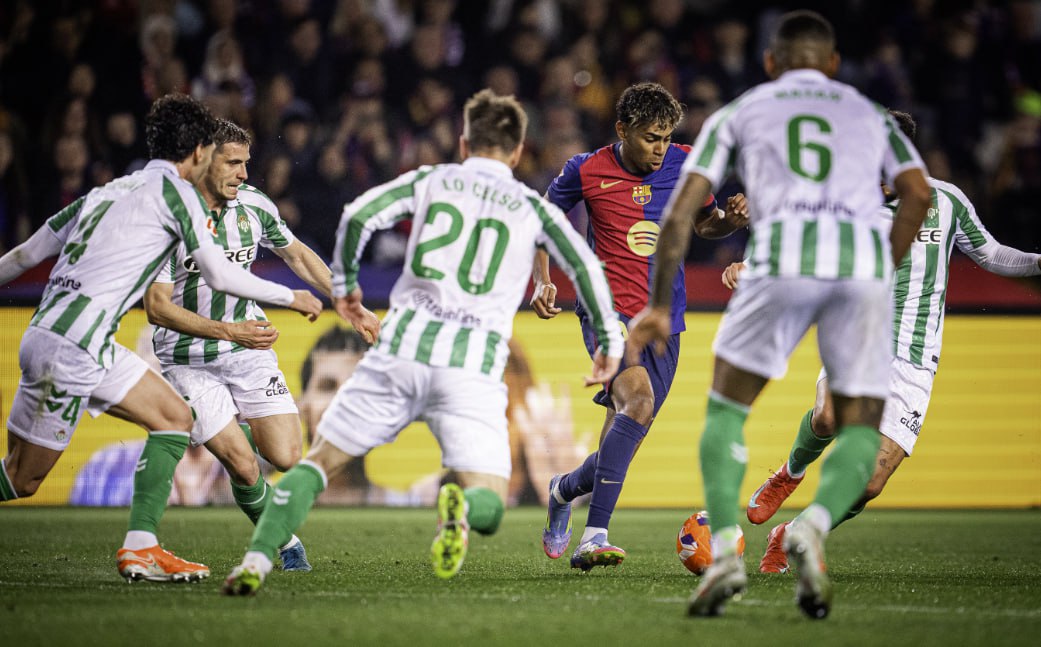 Barcelona vs Real Betis (02:00 – 06/04) | Xem lại trận đấu